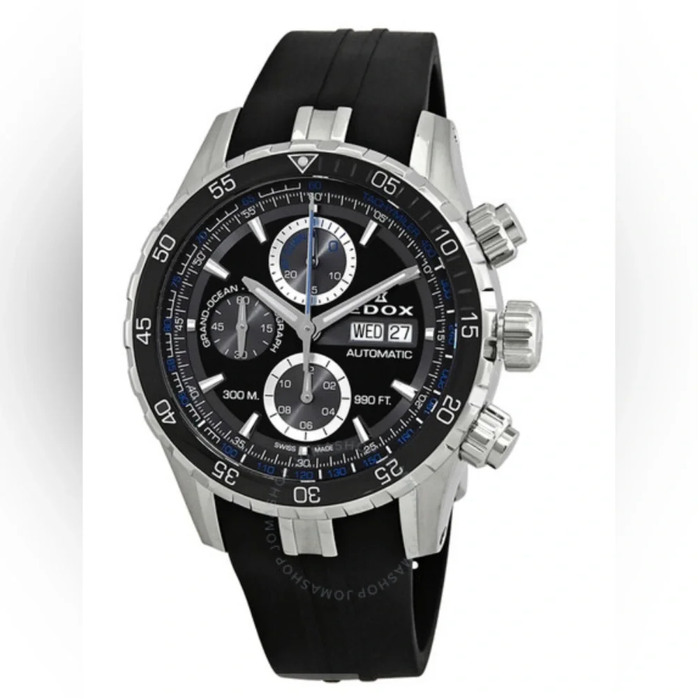 Edox Grand Ocean 01123 3BUCA NBUN Sapphire Crystal Automatic Watch